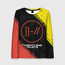 Лонгслив женский TWENTY ONE PILOTS 21 PILOTS, цвет: 3D-принт