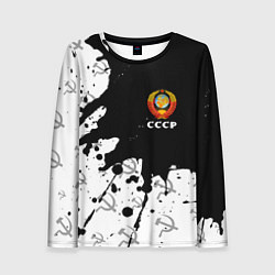 Женский лонгслив СССР USSR