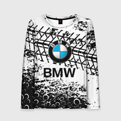 Лонгслив женский BMW, цвет: 3D-принт
