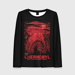 Лонгслив женский Чернобыль, цвет: 3D-принт