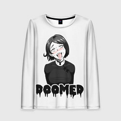 Женский лонгслив Doomer girl