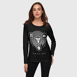 Лонгслив женский DESTINY, цвет: 3D-принт — фото 2