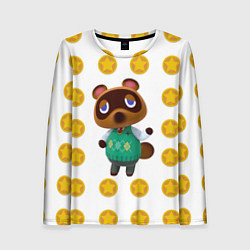 Женский лонгслив Animal crossing - Nook