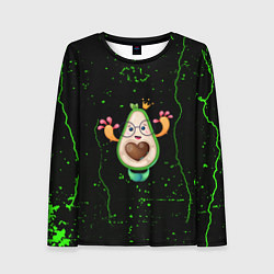 Женский лонгслив Авокадо