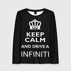 Женский лонгслив Drive a INFINITI!