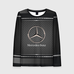 Женский лонгслив MERCEDES BENZ МЕРСЕДЕС БЕНЗ