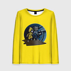 Лонгслив женский Little nightmares 2 Yelow, цвет: 3D-принт