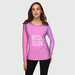 Лонгслив женский Bitch club, цвет: 3D-принт — фото 2