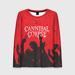 Женский лонгслив Cannibal Corpse Труп Каннибала Z