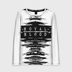 Лонгслив женский Royal blood, цвет: 3D-принт