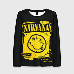 Женский лонгслив Nirvana 1987