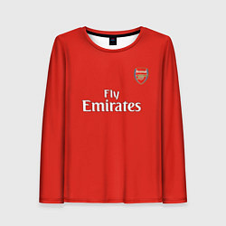 Лонгслив женский Г Мхитарян футболка Арсенал, цвет: 3D-принт