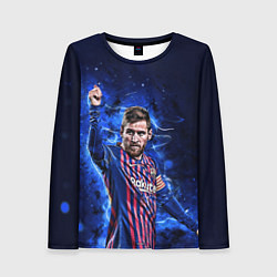 Женский лонгслив Lionel Messi Barcelona 10