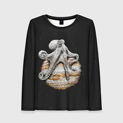 Женский лонгслив Planetary Octopus