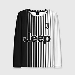 Лонгслив женский ЮВЕНТУС JUVENTUS, цвет: 3D-принт