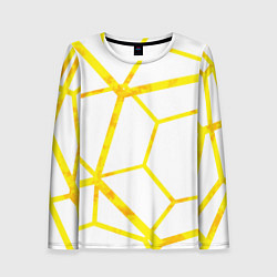Лонгслив женский Hexagon, цвет: 3D-принт