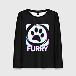 Женский лонгслив Furry