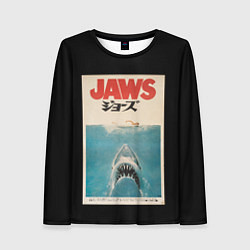 Лонгслив женский Jaws Japan, цвет: 3D-принт