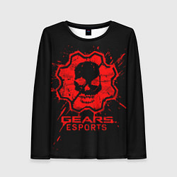 Лонгслив женский Gears esports, цвет: 3D-принт