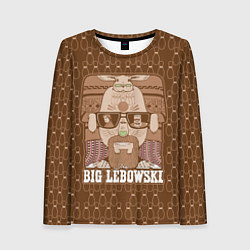 Лонгслив женский The Big Lebowski, цвет: 3D-принт