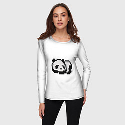Лонгслив женский Панда, цвет: 3D-принт — фото 2