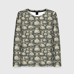 Лонгслив женский Смерть, цвет: 3D-принт