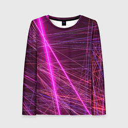 Лонгслив женский ЛАЗЕРЫ LASERS, цвет: 3D-принт
