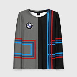Лонгслив женский Автомобиль BMW БМВ, цвет: 3D-принт