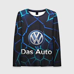 Женский лонгслив Volkswagen слоган Das Auto