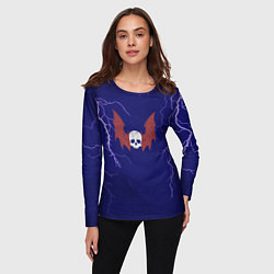 Лонгслив женский Повелители ночи до Ереси цвет легиона, цвет: 3D-принт — фото 2