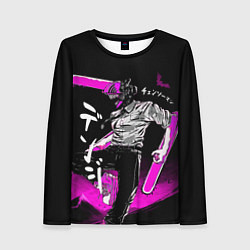 Женский лонгслив Chainsaw Man - Дэнджи