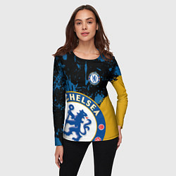 Лонгслив женский ЧЕЛСИ CHELSEA GOLDEN LOGO, цвет: 3D-принт — фото 2