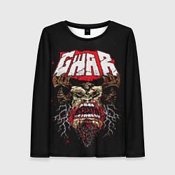 Лонгслив женский GWAR, цвет: 3D-принт