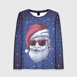 Женский лонгслив САНТА ХИПСТЕР SANTA HIPSTER