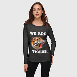 Лонгслив женский Тигр We are tigers, цвет: 3D-принт — фото 2