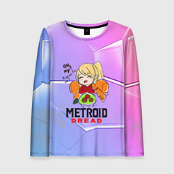 Женский лонгслив Metroid Dread Самус Аран