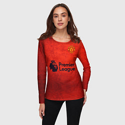 Лонгслив женский MU Manchester United MU, цвет: 3D-принт — фото 2