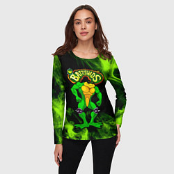 Лонгслив женский Battletoads Rash, цвет: 3D-принт — фото 2