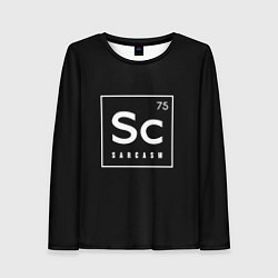 Женский лонгслив SC - SARCASM 75 САРКАЗМ