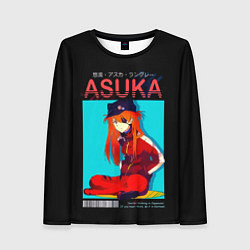 Лонгслив женский Asuka - Neon Genesis Evangelion, цвет: 3D-принт