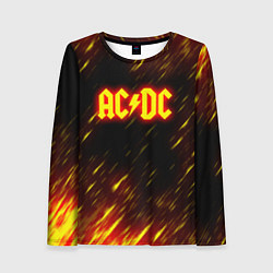 Женский лонгслив ACDC Neon