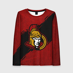 Женский лонгслив Оттава Сенаторз , Ottawa Senators