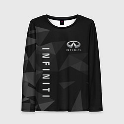 Лонгслив женский Infiniti Инфинити, цвет: 3D-принт