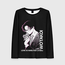 Лонгслив женский Хиротака, цвет: 3D-принт