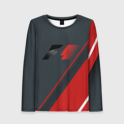 Женский лонгслив F1 Большое лого