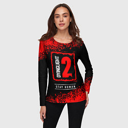 Лонгслив женский ДАИНГ ЛАЙТ 2 Арт, цвет: 3D-принт — фото 2