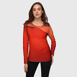 Лонгслив женский Тряпочка, цвет: 3D-принт — фото 2