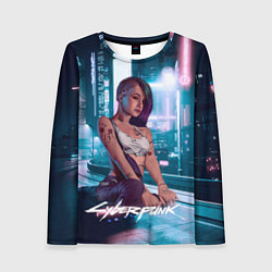 Женский лонгслив Jydy cyberpunk2077