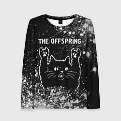 Лонгслив женский The Offspring Rock Cat, цвет: 3D-принт
