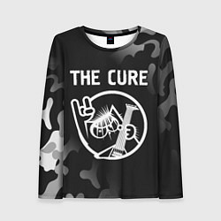 Лонгслив женский The Cure КОТ Камуфляж, цвет: 3D-принт